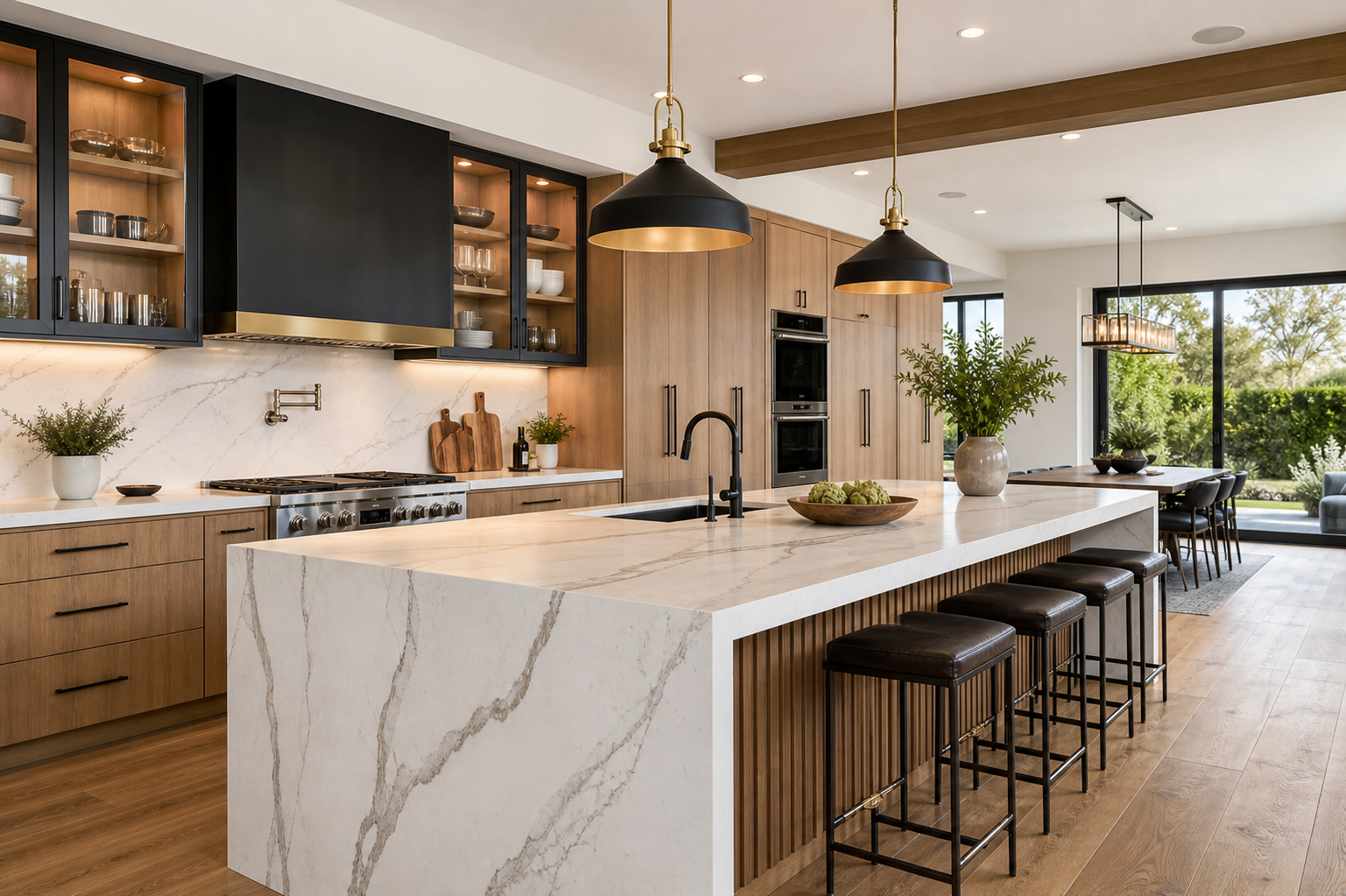 Luxury kitchen remodeling project